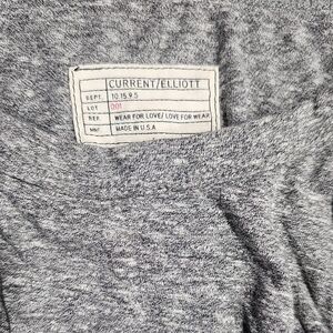 CURRENT/ELLIOTT Heather Grey Crewneck Tee